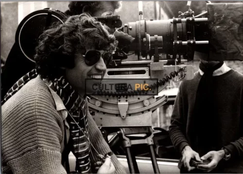 Vintage Original B&W Photo, Jean-Jacques Annaud in "Coup De Tete" - 1979