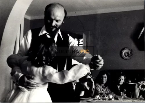 Vintage Original B&W Photo, Omero Antonutti and Sonsoles Aranguren in "El Sur" by Víctor Erice - 1983