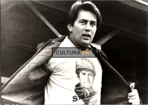 Vintage Original B&W Photo, Martin Sheen in "The Dead Zone" by David Cronenberg - 1983