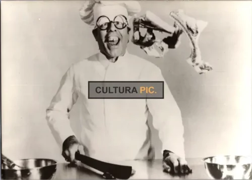 Vintage Original B&W Photo, Jerry Lewis in "Hardly Working" by Jerry Lewis - 1980