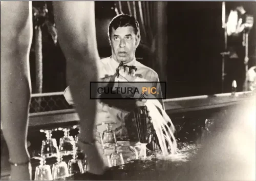 Vintage Original B&W Photo, Jerry Lewis in "Hardly Working" by Jerry Lewis - 1980