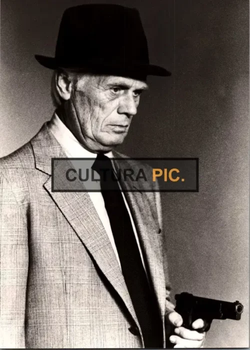 Vintage Original B&W Photo, The Actor, Producer and a Director Named Richard Widmark