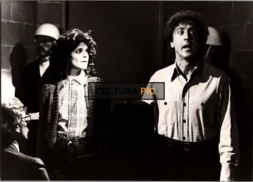 Vintage Original B&W Photo, Gene Wilder and Gilda Radner in "Hanky Panky" by Sidney Poitier - 1982