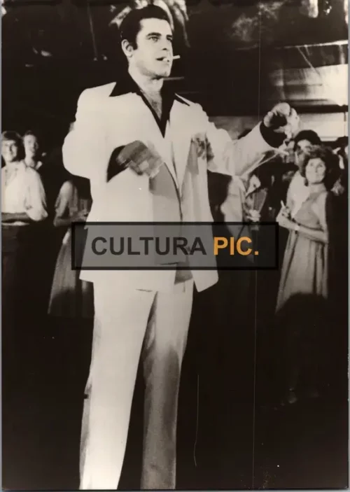 Vintage Original B&W Photo, The American Actor Named "Jerry Lewis" - 1990