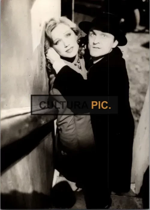 Vintage Original B&W Photo, Marilu Henner and David Patrick Kelly in "Hammett" by Wim Wenders - 1982