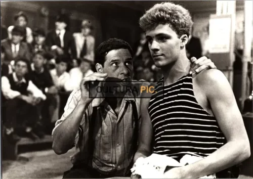 Vintage Original B&W Photo, Pierre Curzi in "Les Plouffe" Directed by Gilles Carle - 1981