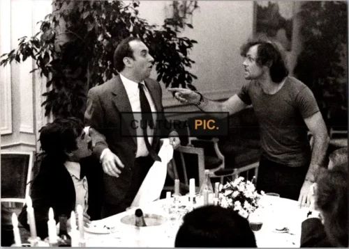 Vintage Original B&W Photo, Patrick Dewaere in "Coup de Tete" by Jean-Jacques Annaud - 1979