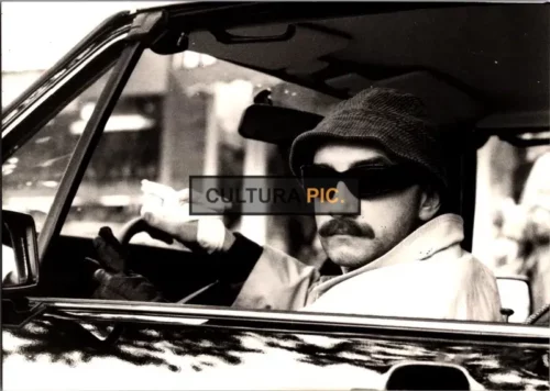 Vintage Original B&W Photo, Michel Blanc in "Circulez Y'a Rien A Voir" by Patrice Leconte - 1983
