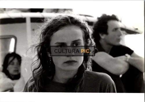 Vintage Original B&W Photo, Sandrine Bonnaire in "A Nos Amours" by Maurice Pialat - 1983