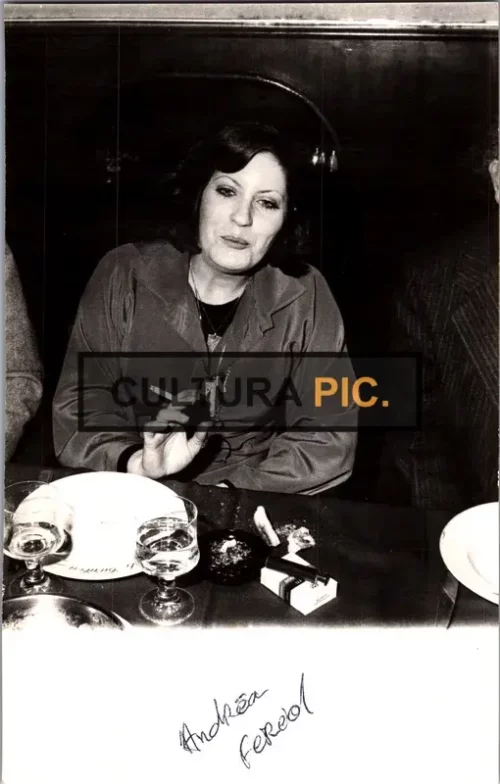Vintage Original B&W Photo, Andréa Ferréol in "The Big Feast" by Marco Ferreri  - 1973