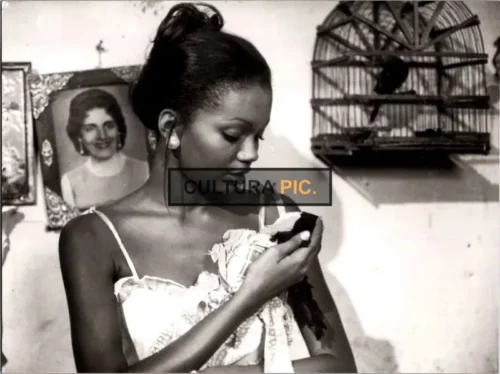 Vintage Original B&W Photo, Mira Fonseca - 1976
