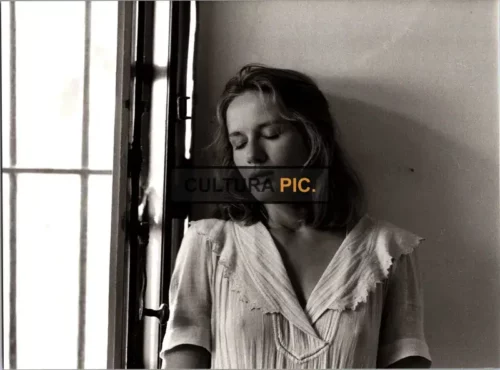 Vintage Original B&W Photo, Dominique Sanda in "Le Voyage En Douce" Directed and Written  by Michel Deville - 1980