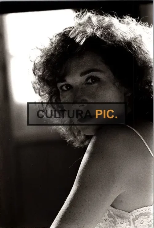 Vintage Original B&W Photo, Marlene Jobert in "Effaction" by Daniel Duval - 1983