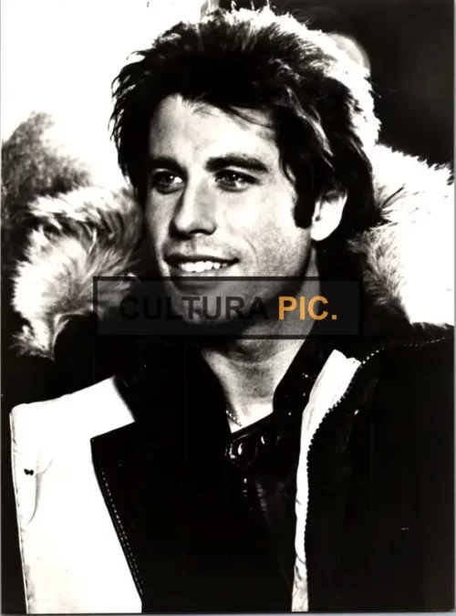 Vintage Original B&W Photo, John Travolta in "Staying Alive" by Sylvester Stallone - 1983