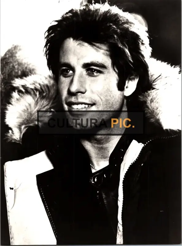 Vintage Original B&W Photo, John Travolta in "Staying Alive" by Sylvester Stallone - 1983