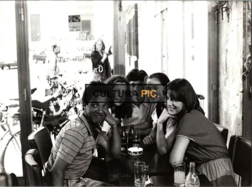 Vintage Original B&W Photo, Sophie Marceau in "La Boum 2" by Pinoteau - 1982