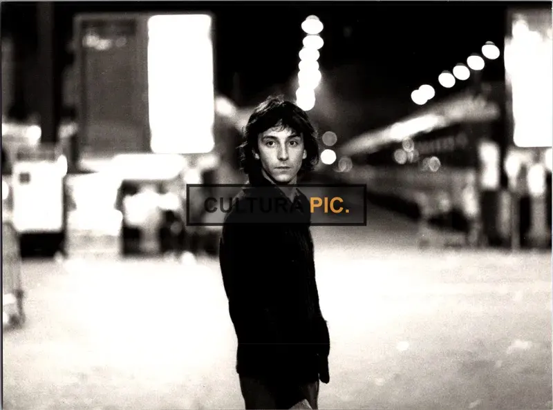 Vintage Original B&W Photo, Jean-Hugues Anglade in "L'Homme blessé" by Patrice Chéreau - 1983
