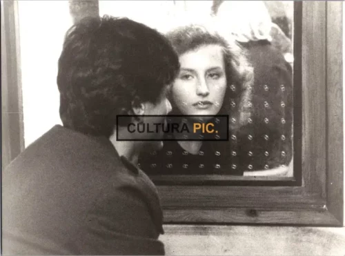 Vintage Original B&W Photo, Christian Patey and Caroline Lang in "L'Argent" by Robert Bresson - 1983