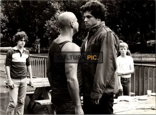 Vintage Original B&W Photo, Adam Baldwin and Hank Salas in "My Bodyguard" by Tony Bill - 1980