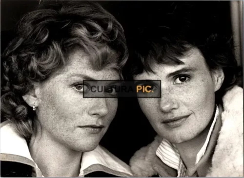 Vintage Original B&W Photo, Isabelle Huppert and Miou-Miou in "Entre Nous" by Diane Kurys - 1983