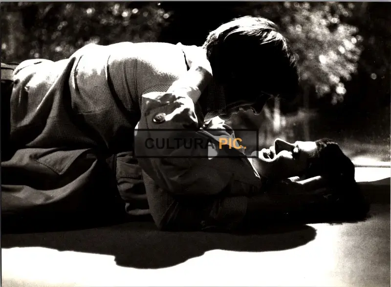 Vintage Original B&W Photo, Fanny Ardant and Gérard Depardieu in "The Woman Next Door" by François Truffaut - 1981