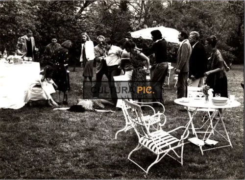 Vintage Original B&W Photo, a Scene in "The Woman Next Door" by François Truffaut - 1981