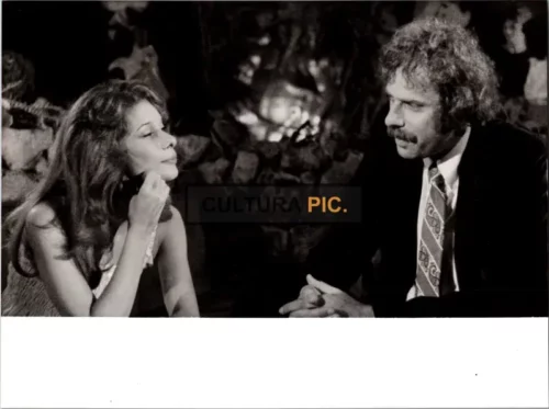 Vintage Original B&W Photo, Jean-Luc Bideau in "Et la tendresse?... Bordel!" Directed and Written by Patrick Schulmann - 1979