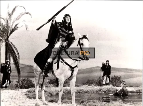 Vintage Original B&W Photo, Gene Wilder on a Horse in "The World's Greatest Lover" Directed and Written by Gene Wilder - 1977