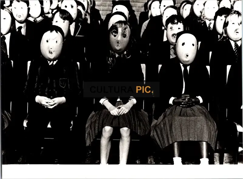 Vintage Original B&W Photo, a Scene in "Pink Floyd: The Wall" by Alan Parker - 1982