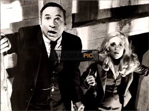 Vintage Original B&W Photo, Mel Brooks and Madeline Kahn in "High Anxiety" by Mel Brooks - 1977