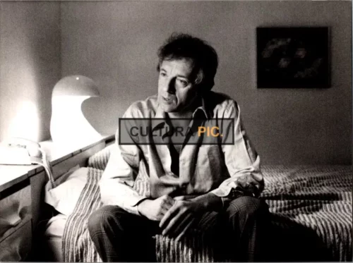 Vintage Original B&W Photo, Jean-Pierre Cassel in "The Meetings of Anna" Directed and Written by Chantal Akerman - 1978