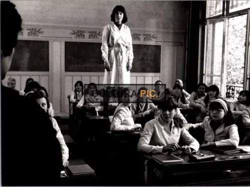 Vintage Original B&W Photo, Valérie Stano in "Diabolo Menthe" by Diane Kurys - 1977