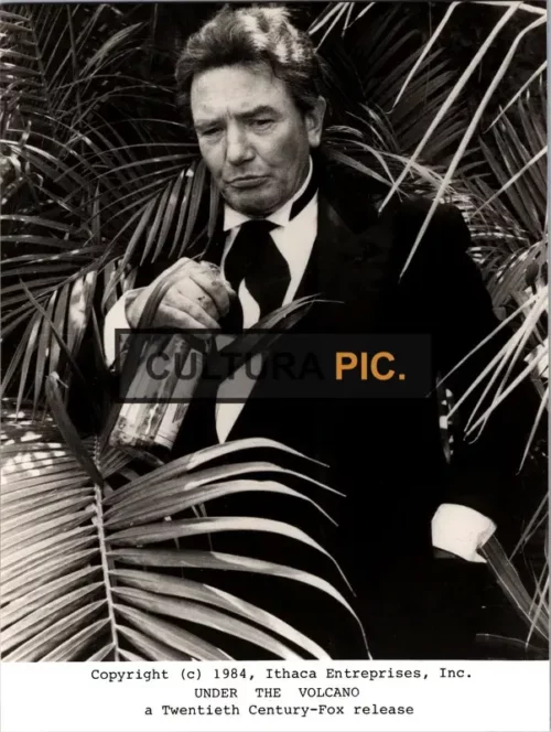 Vintage Original B&W Photo, Albert Finney "Under the Volcano" by John Huston - 1984