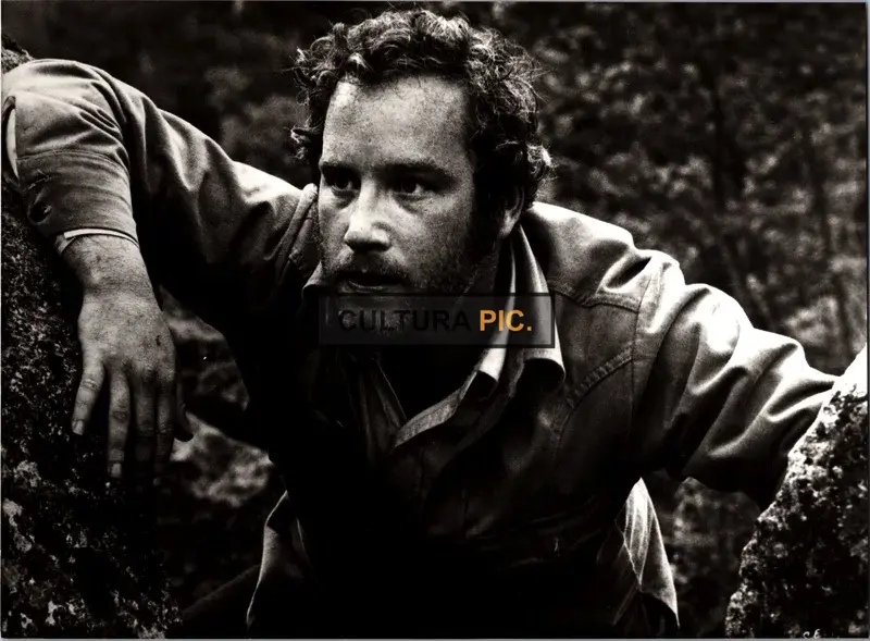 Vintage Original B&W Photo, Richard Dreyfuss in "Close Encounters of the Third Kind" by Steven Spielberg - 1977