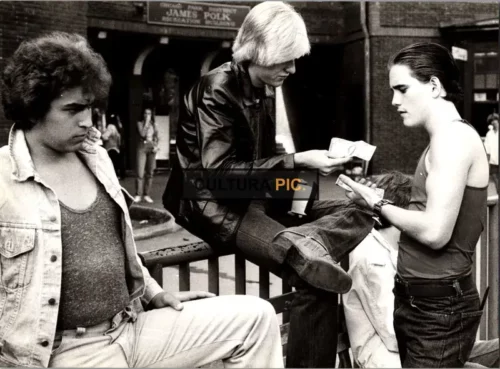 Vintage Original B&W Photo, Adam Baldwin, Matt Dillon, and Richard Bradley in "My Bodyguard" by Tony Bill - 1980