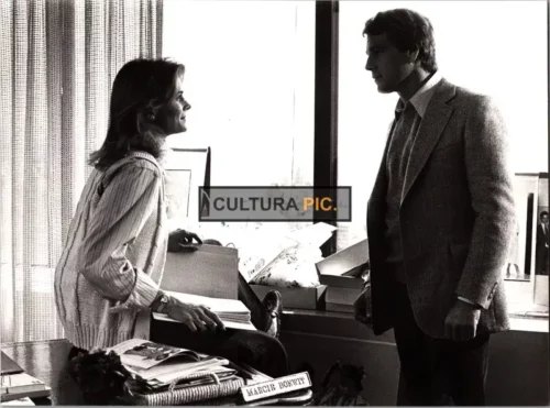 Vintage Original B&W Photo, Candice Bergen and Ryan O'Neal in "Oliver's Story" by John Korty - 1978