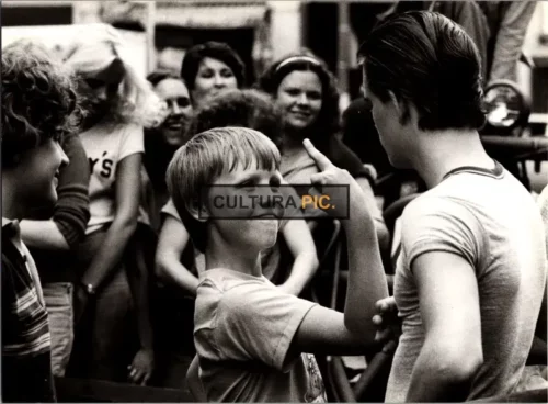 Vintage Original B&W Photo, Paul Quandt in "My Bodyguard" by Tony Bill - 1980