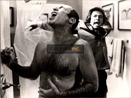 Vintage Original B&W Photo, Mel Brooks and Barry Levinson in "High Anxiety" by Mel Brooks - 1977