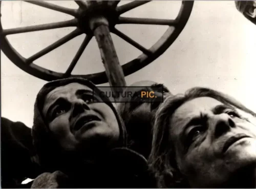 Vintage Original B&W Photo, a Scene in "The Passion of Joan of Arc" by Carl Theodor Dreyer - 1928
