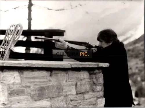 Vintage Original B&W Photo, Charles Bronson in "Love and Bullets" by Stuart Rosenberg and John Huston - 1979