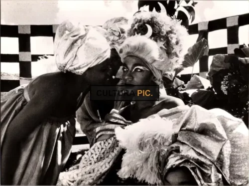 Vintage Original B&W Photo, Zezé Motta in "Xica Da Silva" by Carlos Diegues - 1976