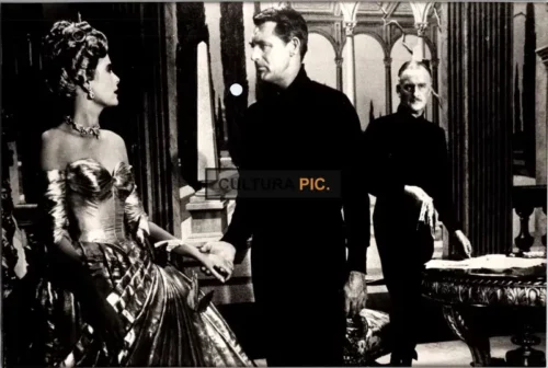 Vintage Original B&W Photo, Grace Kelly and Cary Grant in The Movie "To Catch a Thief" Directed by: Alfred Hitchcock - 1955