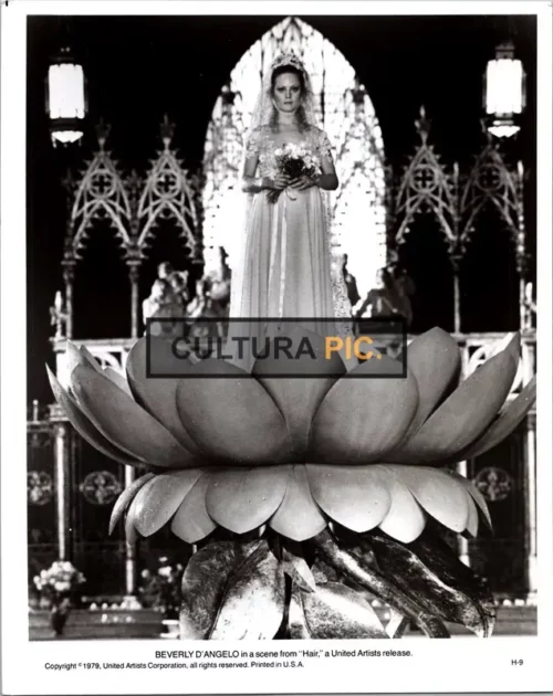 Vintage Original B&W Photo, Beverly D'Angelo in "Hair" by Milos Forman - 1979