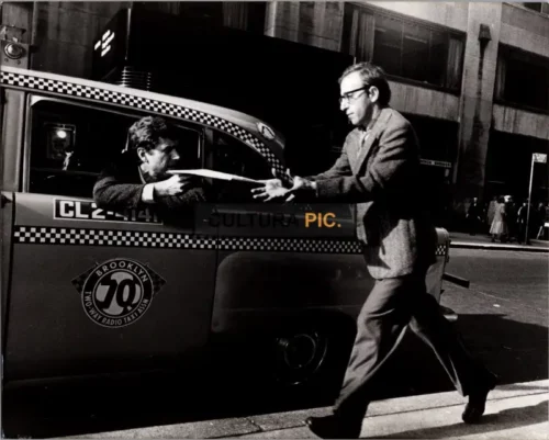 Vintage Original B&W Photo, Woody Allen and Michael Murphy in "The Front" by Martin Ritt - 1976