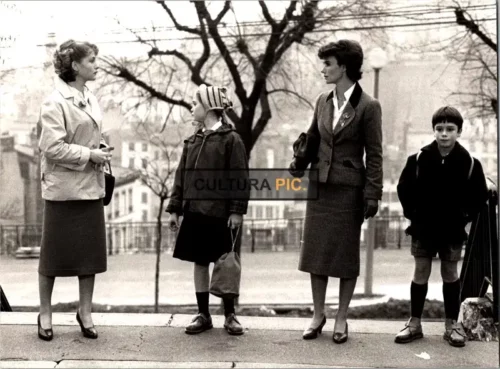 Vintage Original B&W Photo, a Scene in "Entre Nous" by Diane Kurys - 1983