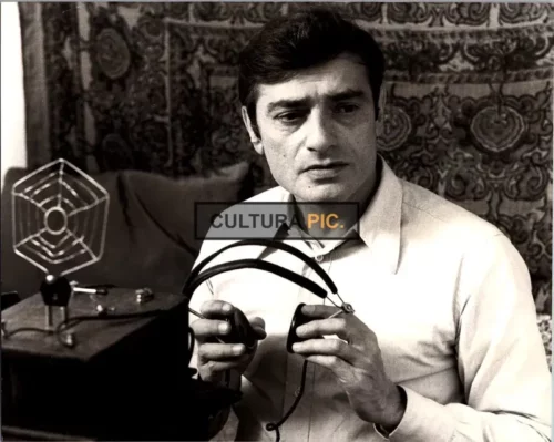 Vintage Original B&W Photo, Charles Denner in "The Man Who Loved Women" by François Truffaut - 1977