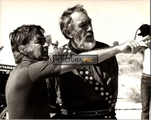 Vintage Original B&W Photo, Anthony Quinn in "The Message" by Moustapha Akkad - 1976