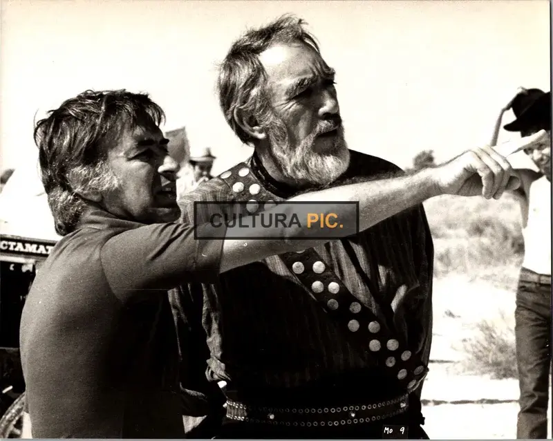 Vintage Original B&W Photo, Anthony Quinn in "The Message" by Moustapha Akkad - 1976