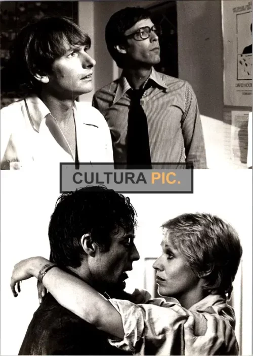 Vintage Original B&W Photo, Richard Chamberlain and Olivia Hamnett in "The Last Wave" by Peter Weir - 1977