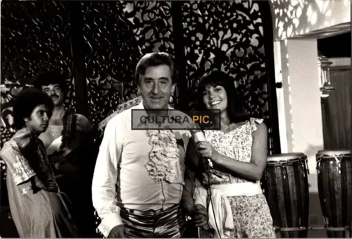 Vintage Original B&W Photo, Jean Lefebvre on Occasion - 1980
